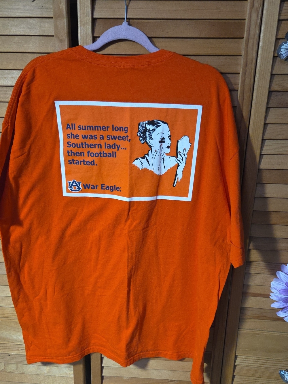 Gildan Orange Short Sleeve Graphic Tee